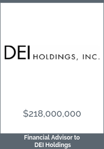 DEI Holdings_Consumer Products