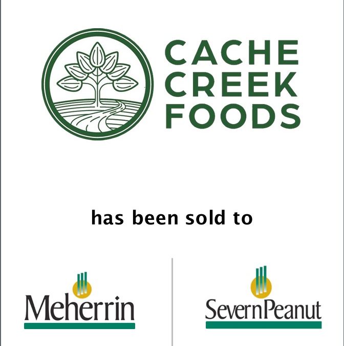 Armory Securities, LLC Announces the Sale of Cache Creek Foods