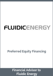 Deal Announcement: Fluidic Energy