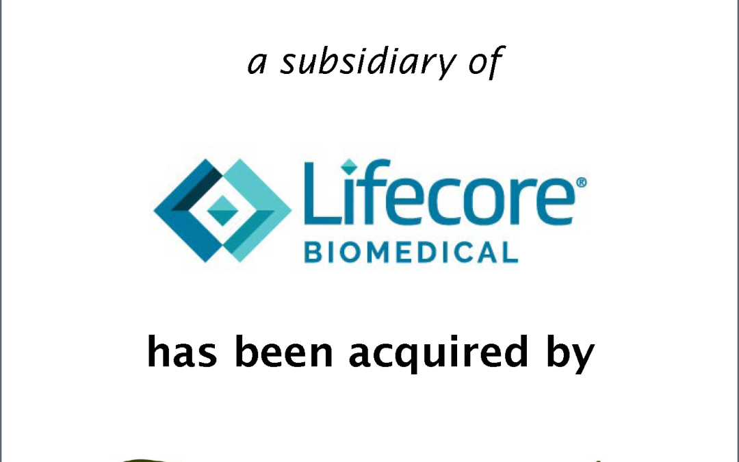 Armory Securities, LLC Advises Lifecore on Sale of O Olive & Vinegar