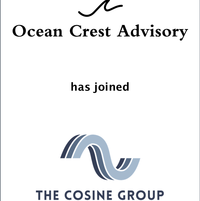 Armory Securities, LLC Announces Ocean Crest Advisory has Joined The Cosine Group